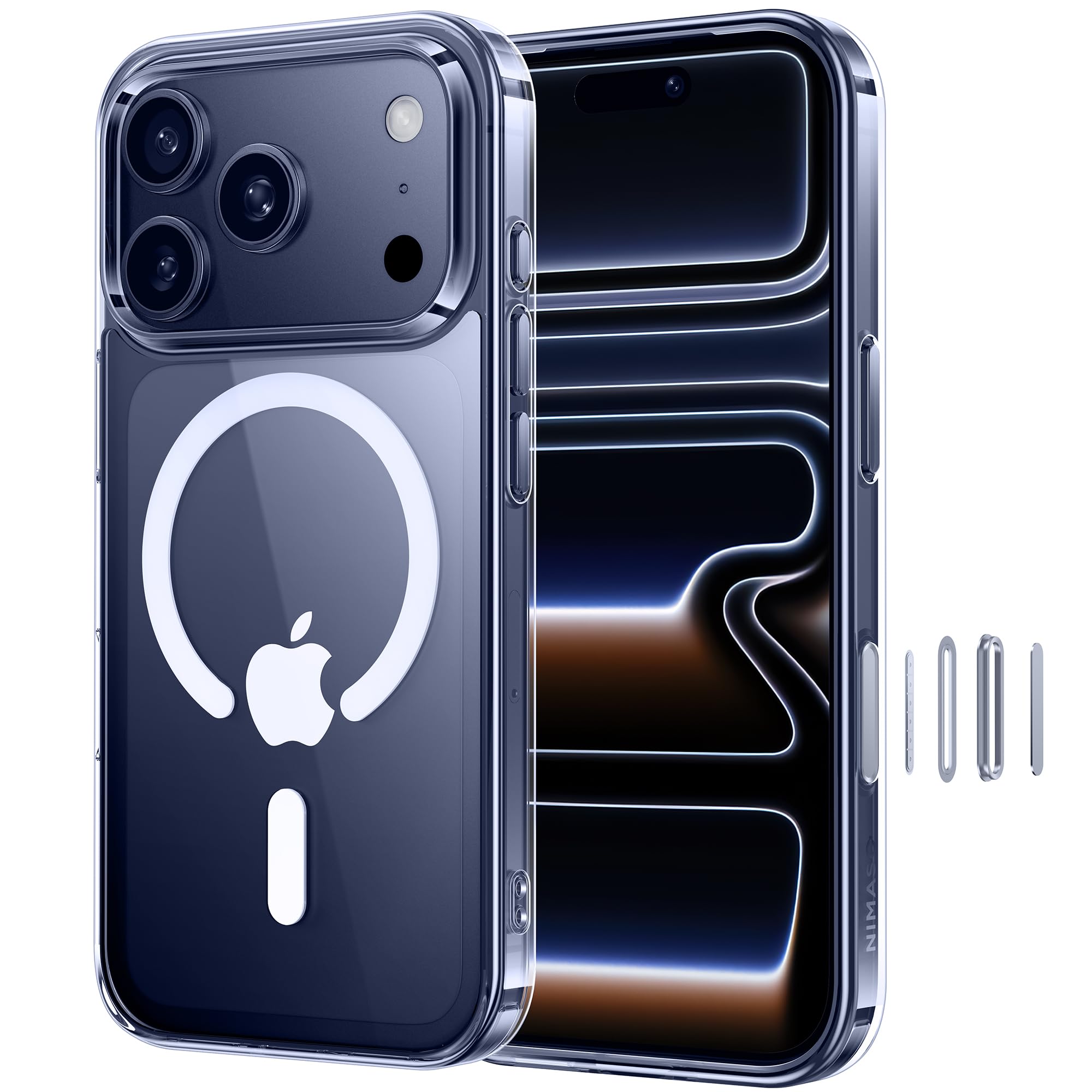 Amazon.co.jp: NIMASO iPhone 17 Pro 用 ケース 【最新 MagSafe